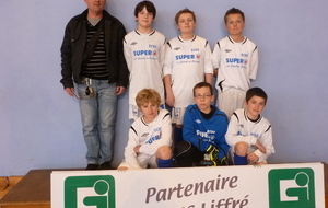 U13B - Tournoi futsal inter-régional de Liffré (09 mars 2013)